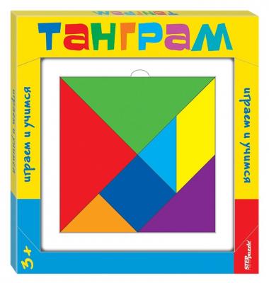 Развивающая игра из дерева Step Puzzle Танграм