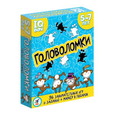Настольная карточная игра Дрофа-Медиа Головоломки 5-7 лет