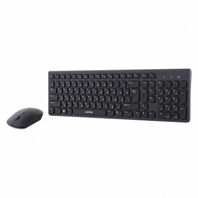 Клавиатура беспроводная + мышь Smartbuy SBC-250288AG-K, черный