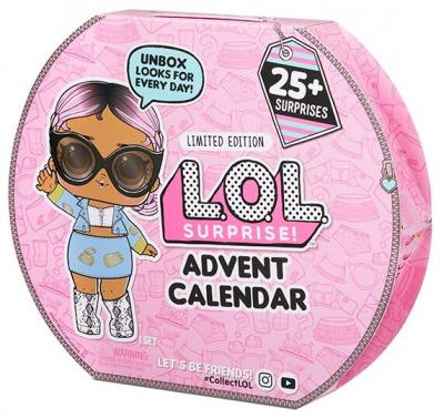 Игровой набор L.O.L. Surprise Адвент-календарь с куклой ограниченной серии и 25+ сюрпризами