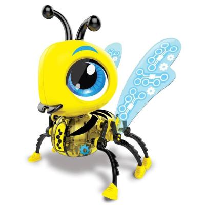 Интерактивная игрушка РобоЛайф 1TOY Пчелка модель для сборки*