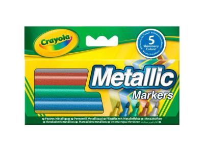 Фломастеры Crayola цвет металлик, 58-5054