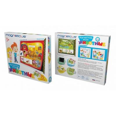 Игровой набор Magneticus Животные в картонной коробке Игровой набор Magneticus Животные в картонной коробке
