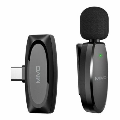 Петличный микрофон Mivo MK-610T, черный