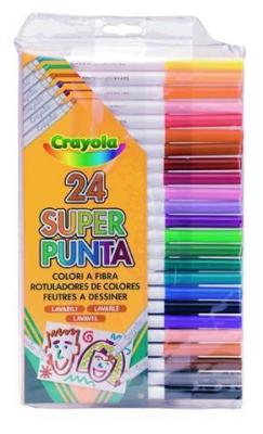 Фломастеры в мягкой упаковке Crayola 24 штуки, 7551