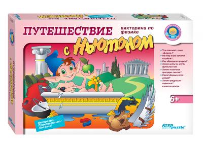 Игра настольная Step Викторина по физике Путешествие с Ньютоном Игра настольная Step Викторина по физике Путешествие с Ньютоном