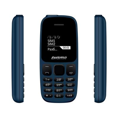 Телефон кнопочный DIGMA Linx A106 синий
