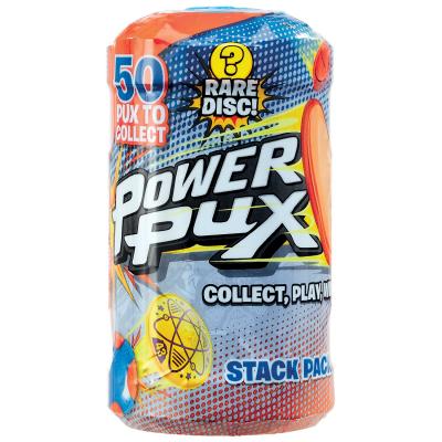 Набор игровой Power Pux 10 прыгающих фишек-флипов с тубой для хранения в непрозрачной упаковке Сюрприз, 83104