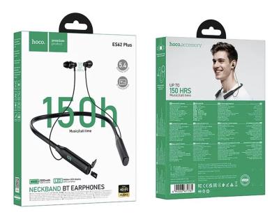 Наушники беспроводные спортивные Hoco ES62 Plus черный