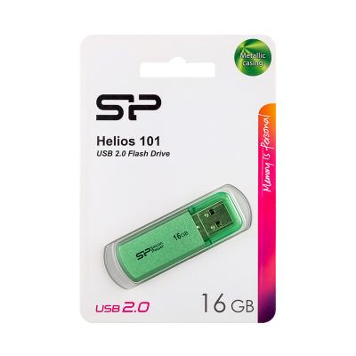 USB-накопитель Silicon Power Helios 101 USB 2.0 16 ГБ, зеленый