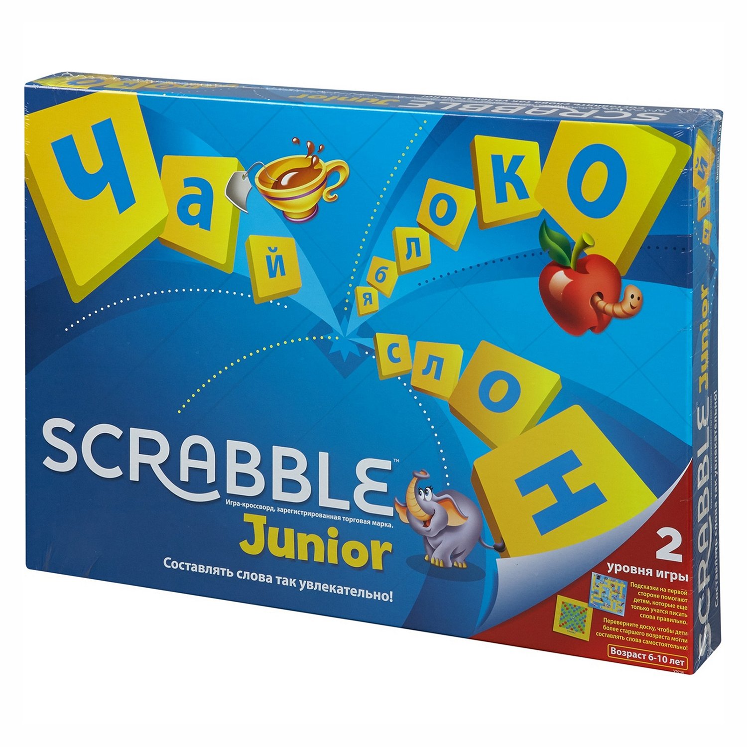 Игра настольная Mattel Scrabble Junior купить с доставкой — 2 380 руб..  Фото, отзывы, выгодные цены.