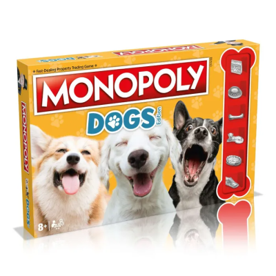 Настольная игра Hasbro Winning Moves Монополия Dogs на английском языке, WM03194-EN1-6