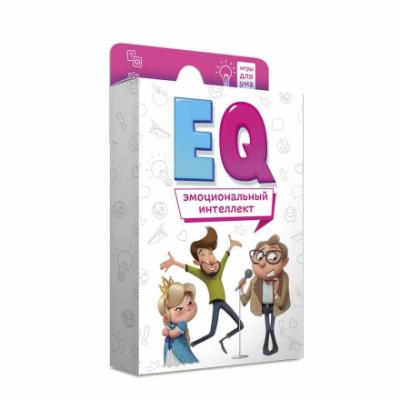 Карточная игра ГеоДом EQ Эмоциональный интеллект Серия Игры для ума, 40 карточек
