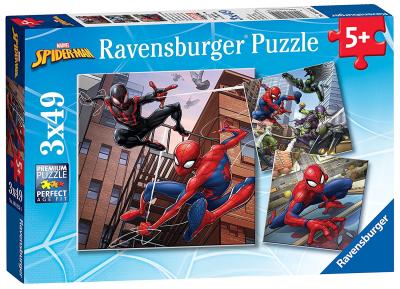 Пазл Ravensburger Spider-Man Человек-Паук, 3x49 деталей