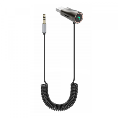 Bluetooth/aux-адаптер Earldom M65, черный