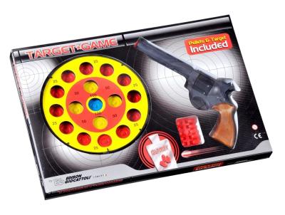 Набор оружия Edison с пистолетом, мишенью и пульками Champions-Line Target Game, 0485/26