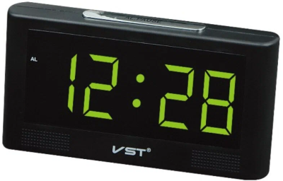 Настольные часы VST 732-2 зеленый