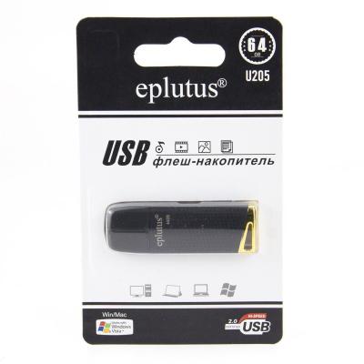 USB-накопитель Eplutus-U205 64GB 2.0, черный