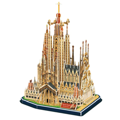 Пазл CubicFun National Geographic Саграда Фамилия 3D 184детали, DS0984h Пазл CubicFun National Geographic Саграда Фамилия 3D 184детали, DS0984h