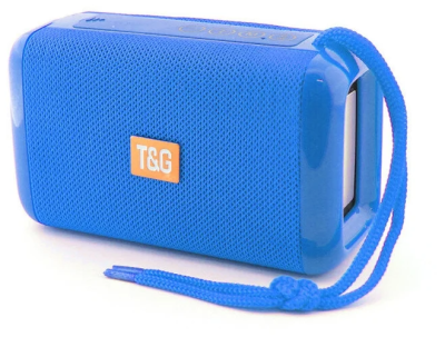 Портативная колонка T&G TG-163, синий