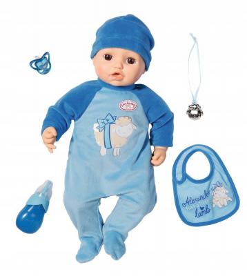 Кукла-мальчик Baby Annabell Zapf Creation многофункциональная, 43 см
