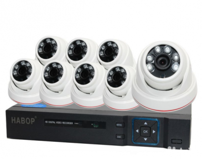 Комплект видеонаблюдения KIT 3906-8 КАМ-2MP Комплект видеонаблюдения KIT 3906-8 КАМ-2MP