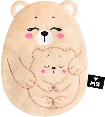 Мягкая игрушка Мяшечки с вишневыми косточками Медведица с медвежонком