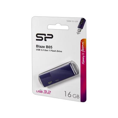 USB-накопитель Silicon Power Blaze B05 16 GB USB 3.0, синий