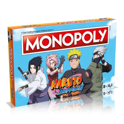 Настольная игра Hasbro Winning Moves Монополия Naruto Наруто на английском языке, WM00167-EN1-6