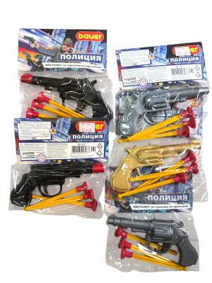 Набор из 5 детских пистолетов с присосками Bauer 727 Полицейский Набор из 5 детских пистолетов с присосками Bauer 727 Полицейский