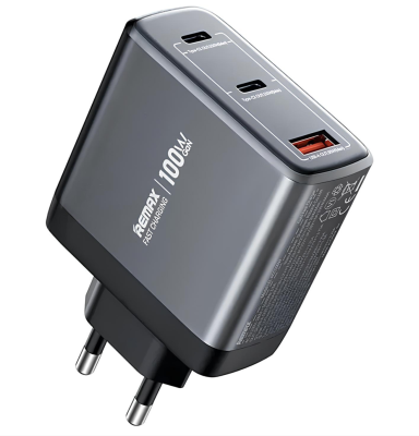 Мощный зарядный блок Remax U2-ACC100W Мощный зарядный блок Remax U2-ACC100W