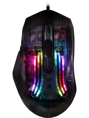 Мышь проводная игровая Smartbuy RUSH SBM-749G-G X19, серый