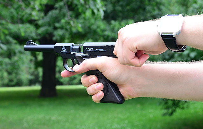 Металлический детский пистолет М22