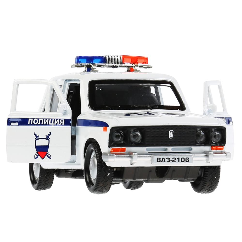Машина Технопарк ВАЗ-2106 Жигули Полиция 12 см инерционная