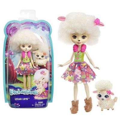 Кукла Enchantimals с любимой зверюшкой Mattel