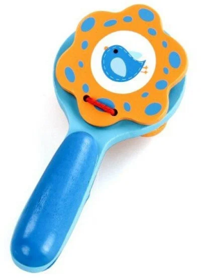 Развивающая игрушка Mapacha трещотка, синий