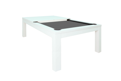 Бильярдный стол для пула "Penelope" 7 ф (белый) с плитой, со столешницей