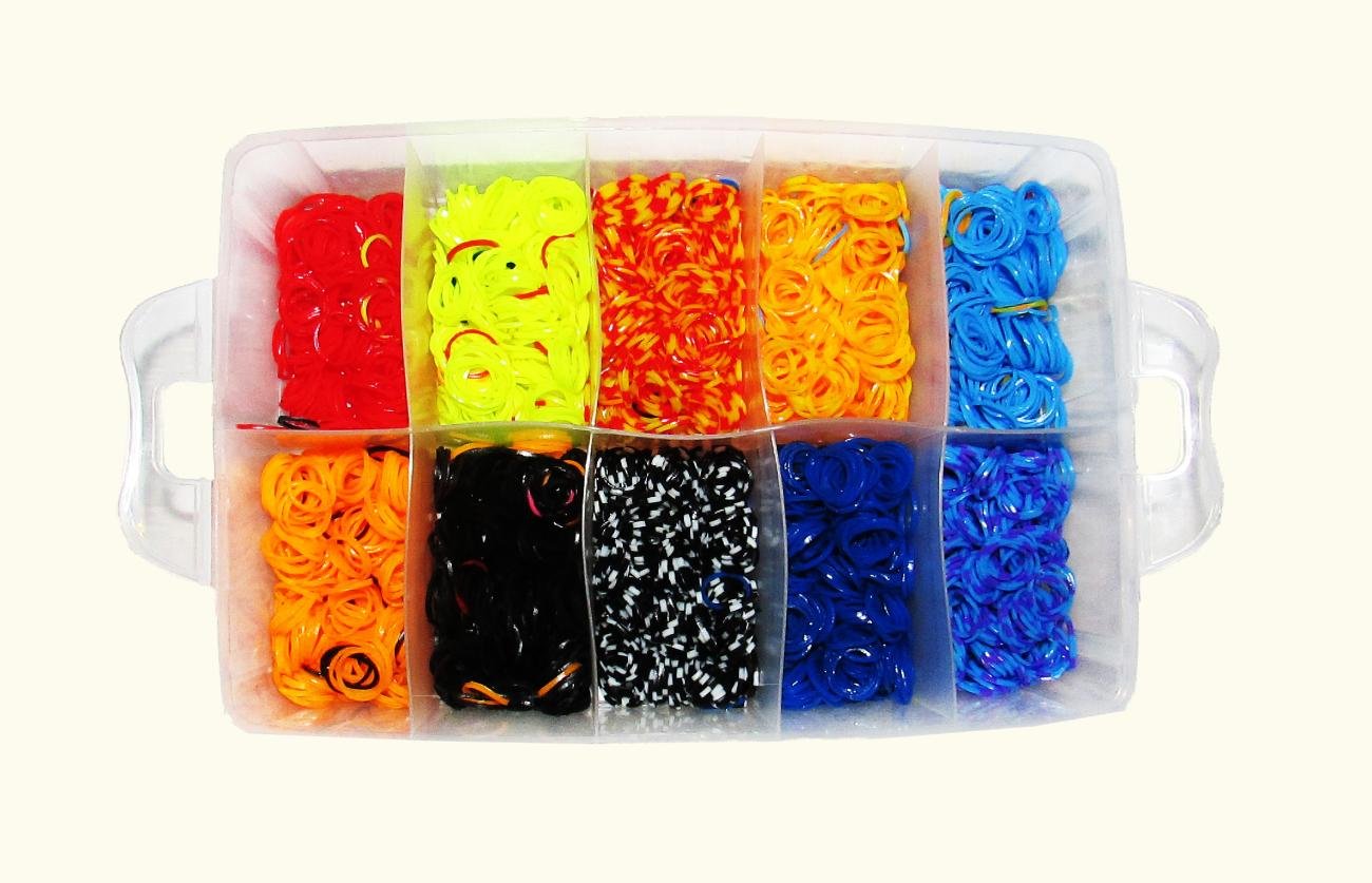 5-ти этажный набор на 40 тысяч резинок Loom Bands 5-ти этажный набор на 40 тысяч резинок Loom Bands