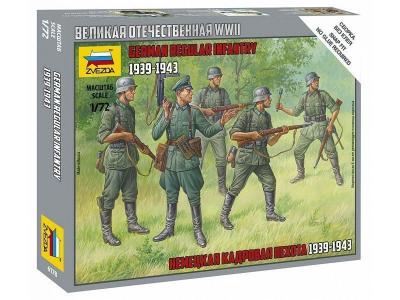 Сборная модель Звезда Немецкая кадровая пехота 1939-1943