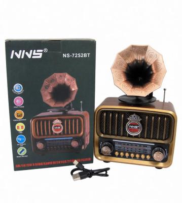 Радиоприёмник граммофон NS-7252 BT