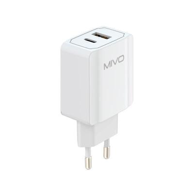 Сетевое зарядное устройство Mivo MP-322Q, 20W, Type-C-USB