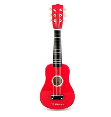 Музыкальная игрушка Гитара красная VIGA