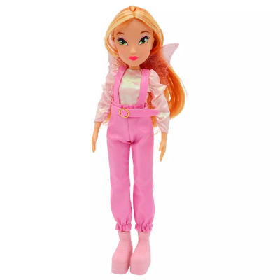 Шарнирная кукла Winx Club Космическая Флора с крыльями, 24 см, 1/12