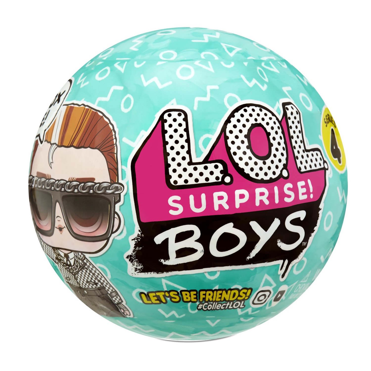 Кукла L.O.L. Surprise BOYS S4 мальчики в шарике серия 4