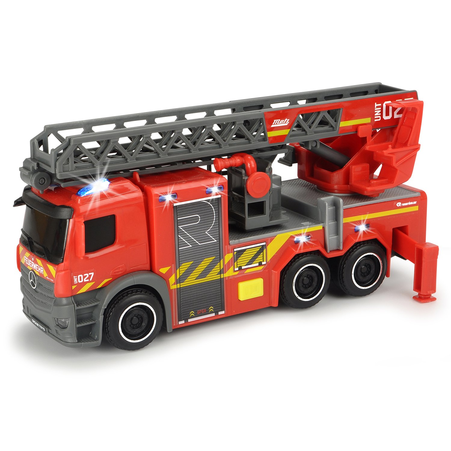 Пожарная машина Mercedes, 23 см, свет и звук Dickie Toys