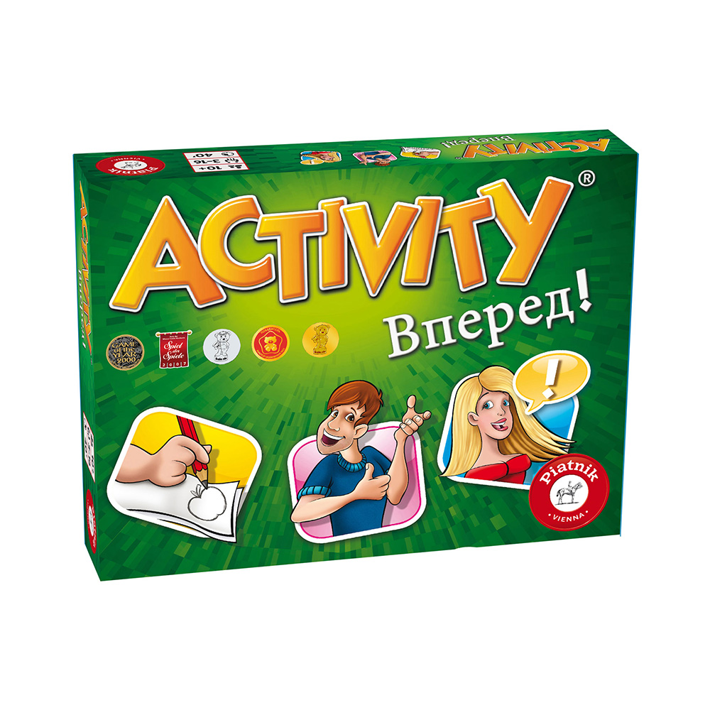 Настольная игра Piatnik Activity Вперед купить с доставкой — 700 руб..  Фото, отзывы, выгодные цены.