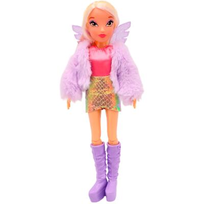 Шарнирная кукла Winx Club "Fashion" Стелла с крыльями и аксессуарами (6 шт.),  24 см, 1/12