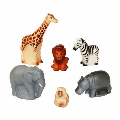 Набор из 6 ПВХ игрушек Животные Африки Весна