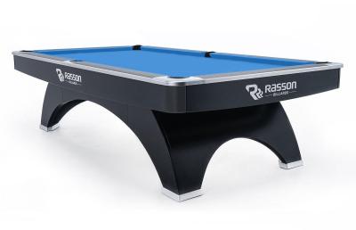 Стол / пул "Rasson OX" 8 ф (черный) с плитой Стол / пул "Rasson OX" 8 ф (черный) с плитой