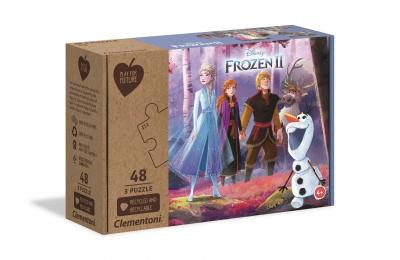 Пазл Clementoni 3x48 деталей: Холдодное сердце, 25255